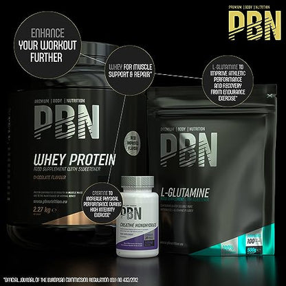 PBN - Premium Body Nutrition Whey Protein 2.27kg Chocolate, New Improved Flavour