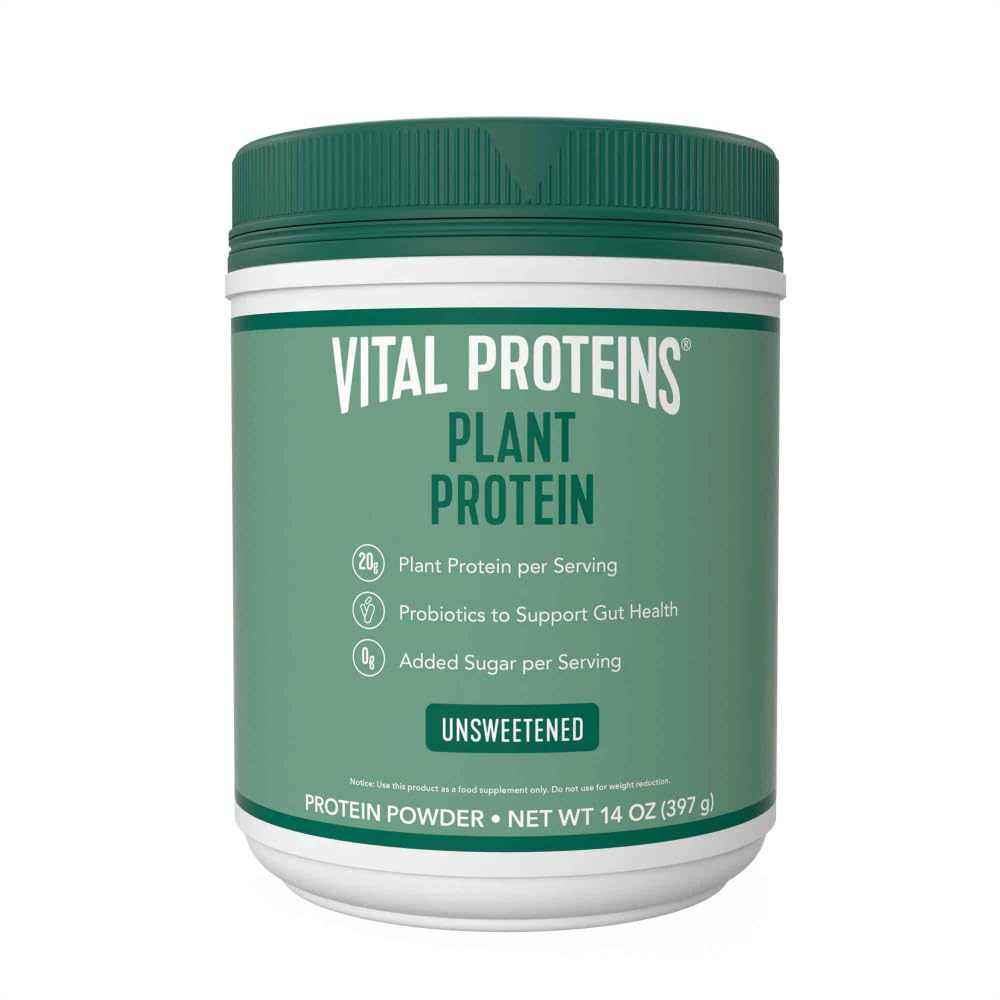 Vital Proteins Collagen Peptides Powder, 9.33 oz Unflavored + 14 oz Unsweetened Plant