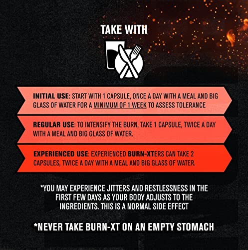 Jacked Factory Burn-XT for Men & Women - Improve Focus & Increase Energy - Premium