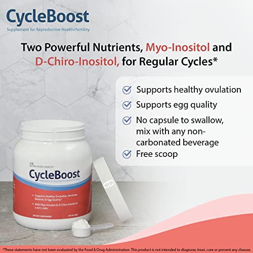 Fairhaven Health Vegan Myo-Inositol and D-Chiro Inositol Powder | 40:1 Ratio | Hormone