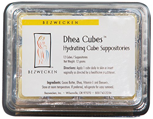 Bezwecken – DHEA Cubes – 12 Cube Suppositories | Professionally Formulated to Alleviate Vaginal Dryness