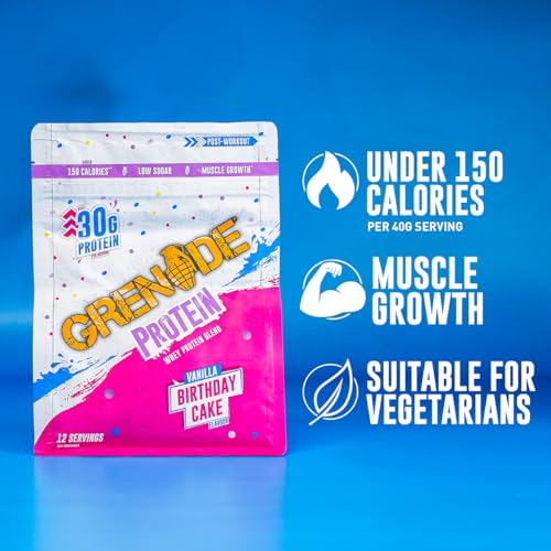 Grenade Protein Powder, Whey Protein Blend with 30g Protein per Serving, High Protein, Low Sugar