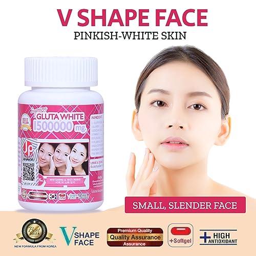 Supreme Gluta White 1500000mg for Skin Lightening, Skin Moisturizer, Collagen Stimulator Healthy