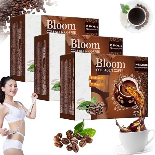 Bloom Collagen Coffee, Collagen Coffee from Japan, Bloom Coffee Collagen