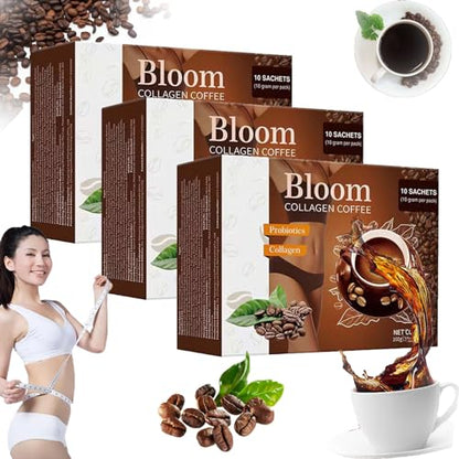 Bloom Collagen Coffee, Collagen Coffee from Japan, Bloom Coffee Collagen