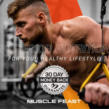 Muscle Feast Grass-Fed Whey Protein Isolate, All Natural Hormone Free Pasture Raised