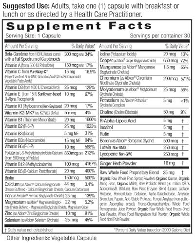 Emerald Labs Prenatal 1-Daily Multi - Prenatal Multivitamin with Methylated Folate