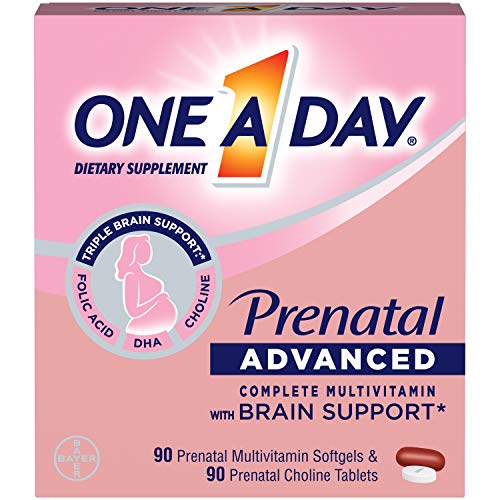 One A Day Women’s Prenatal Advanced Complete Multivitamin with Brain