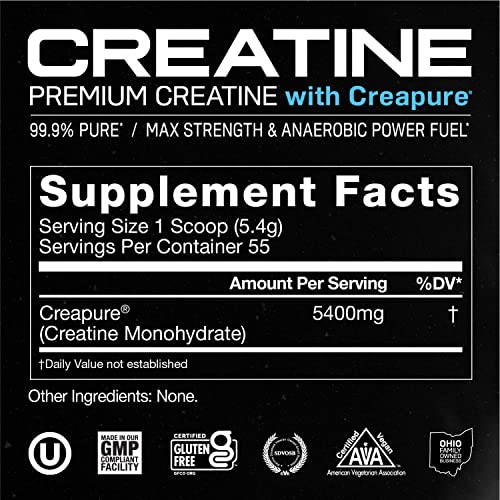 Muscle Feast Creapure Creatine Monohydrate Powder for Muscle Growth Nutritional