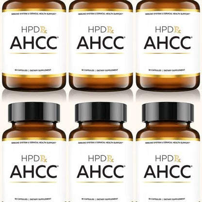 HPD Rx Premium AHCC & Shiitake Mushroom 1100 mg per Serving Supplement