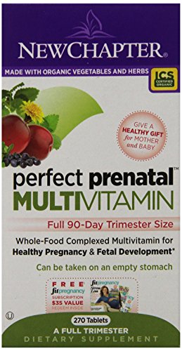 New Chapter Perfect Prenatal Trimester Supplement,270 Count