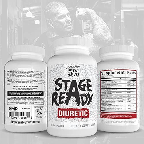 5% Nutrition Stage Ready Diuretic | Extra Strength Competition Diuretic | Fast Acting Weight