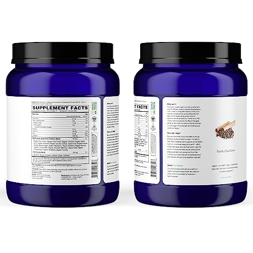 Ora Organic Vegan Protein Powder - 21g Plant Based Protein Powder for Women and Men