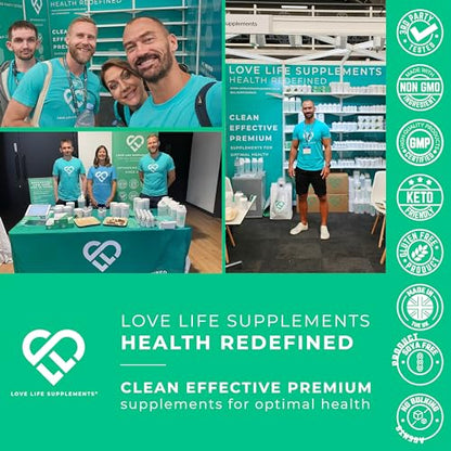 Love Life Supplements Joint Support with Levagen® (Palmitoylethanolamide) + UC-II®