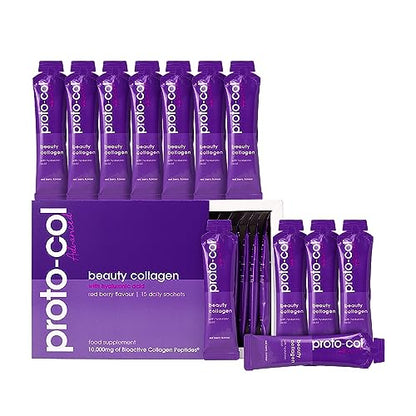 Proto-Col Beauty Collagen Supplements for Women - 10,000mg Bovine Collagen