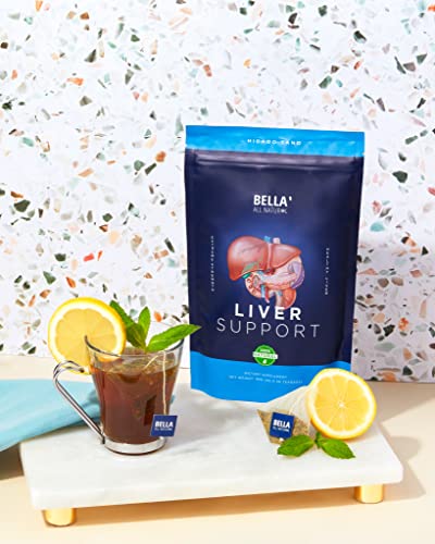 Bella All Natural Liver Detox Drink - Liver Cleanse Detox & Repair Tea with Blessed Thistle