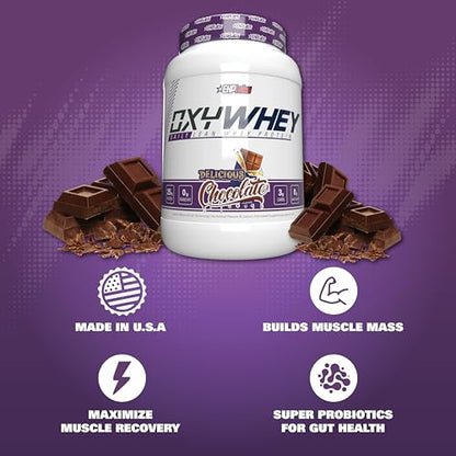 EHPlabs OxyWhey Whey Protein Isolate Powder - 25g of Whey Isolate Protein Powder