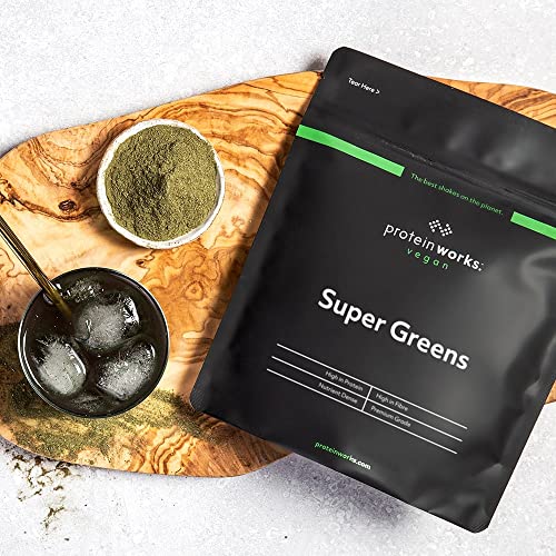 Protein Works Super Greens Powder | Nutrient Dense Detox Shake | Supports Immune System