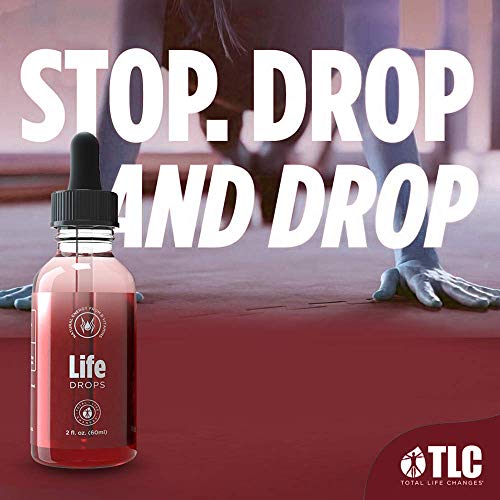 TLC IASO Life Drops Energy Booster - Cellular Metabolism Energy Supplement, Vitamin B12