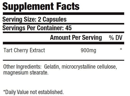 KRK SUPPLEMENTS 2 Bottles Tart Cherry Extract 900mg Per Serving 180