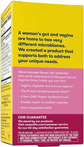 Renew Life Women’s Probiotic - Ultimate Flora Probiotic Women's Care, Shelf Stable