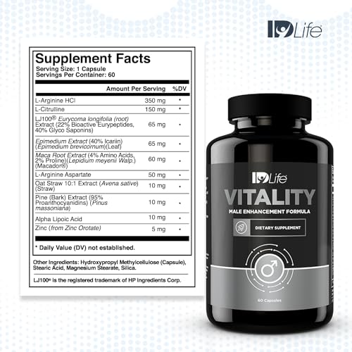 IDLife | Vitality - Energy Support Supplement | Enhance Physical, Improve Blood Flow