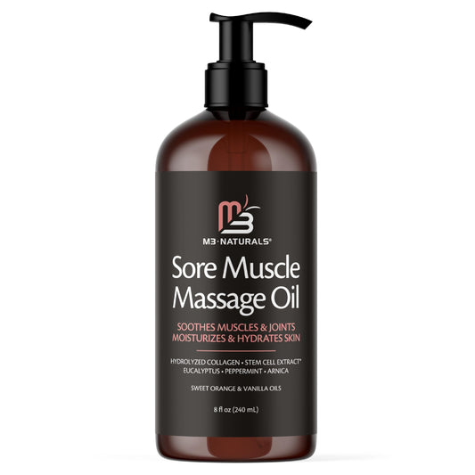 Arnica Sore Muscle Massage Oil for Massage Therapy - Anti Cellulite Massage Oil