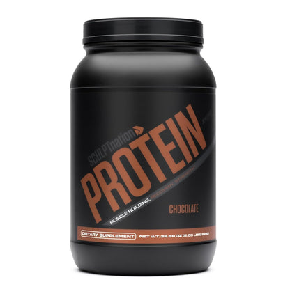 Sculpt Nation by V Shred Protein Powder (Chocolate) - Premium Whey Protein Powder