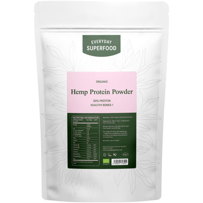 Organic Hemp Protein Powder 1.8kg Hemp Isolate 50% Protein Hemp Cold Pressed Hemp Seeds Powder