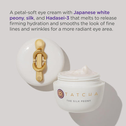 TATCHA The Silk Peony Melting Under Eye Cream | Hydration with Line-Smoothing Eye