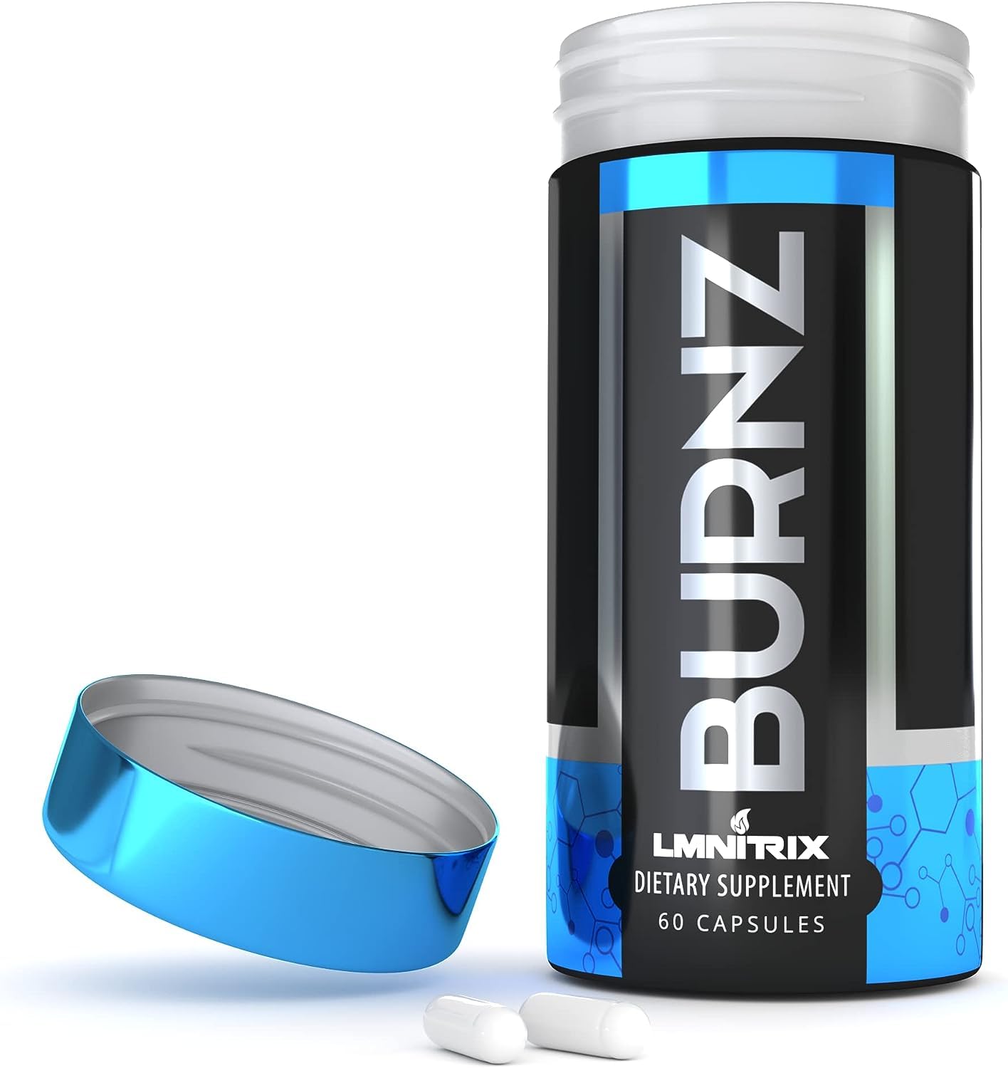 LMNITRIX Burnz - Powerful Thermogenic Fat Burner - Powerful Weight Loss Aid, Stronger