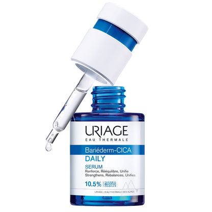 Uriage Bariéderm-cica Daily Serum 1 fl.oz. | Anti-Aging Face Serum that Prevents Fine