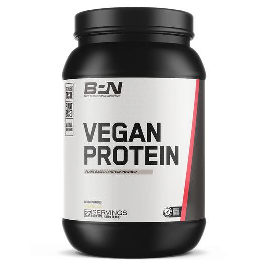 BARE PERFORMANCE NUTRITION, BPN Vegan Protein, Plant Based Protein, Vanilla