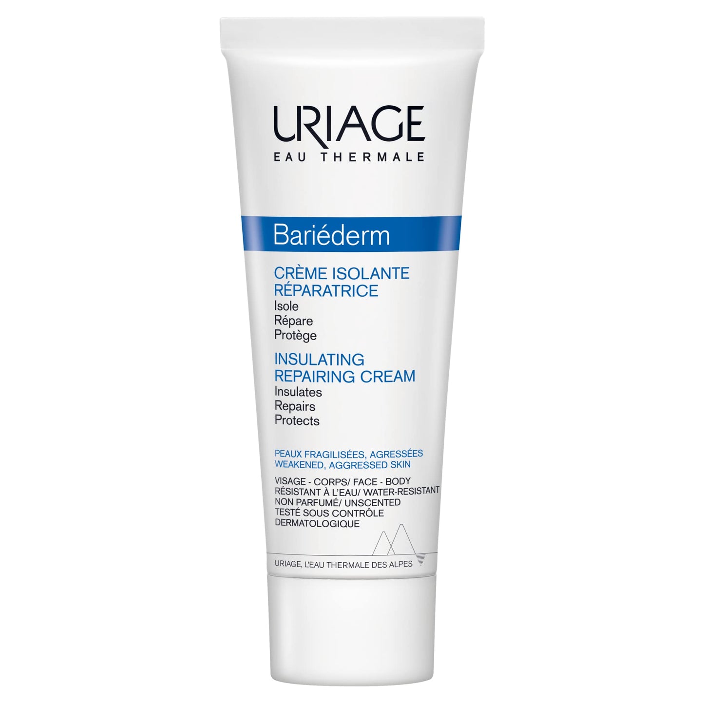 URIAGE Bariederm Insulating Repairing Cream 2.5 fl.oz. | Skin Regenerating Moisturizer 