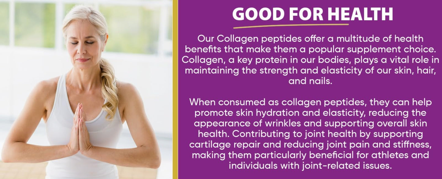 Premium Collagen Powder 300g Hydrolysed Bovine Collagen Peptides Powder