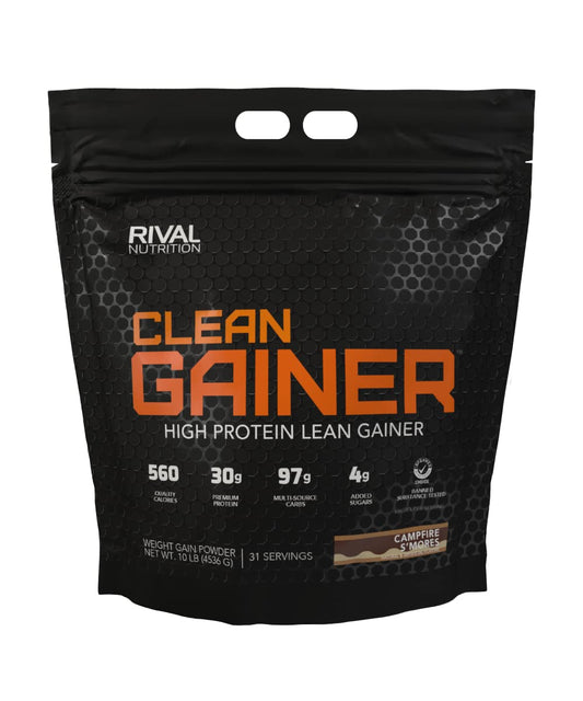 Rivalus Clean Gainer, S'Mores, 10 Pound