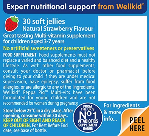 Wellkid Peppa Pig Chewable Gummy Vitamins by Vitabiotics - UK's No. 1 Vitamin Company