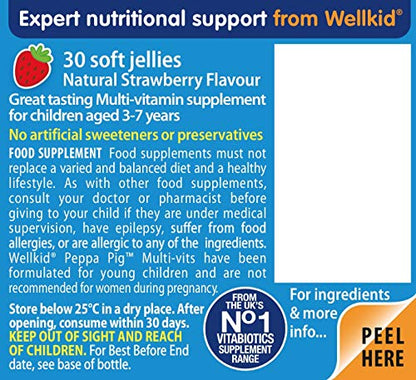 Wellkid Peppa Pig Chewable Gummy Vitamins by Vitabiotics - UK's No. 1 Vitamin Company