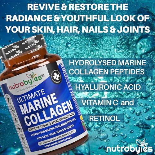 High Strength Marine Collagen with Hyaluronic Acid, Retinol and Vitamin C