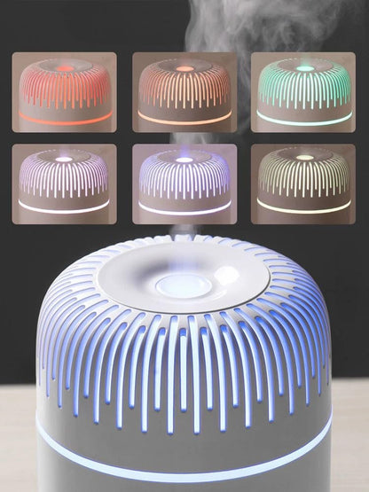 55tech in Car Aroma Diffuser Humidifier with LED Light Colors - Refresh and Relax While Driving USB