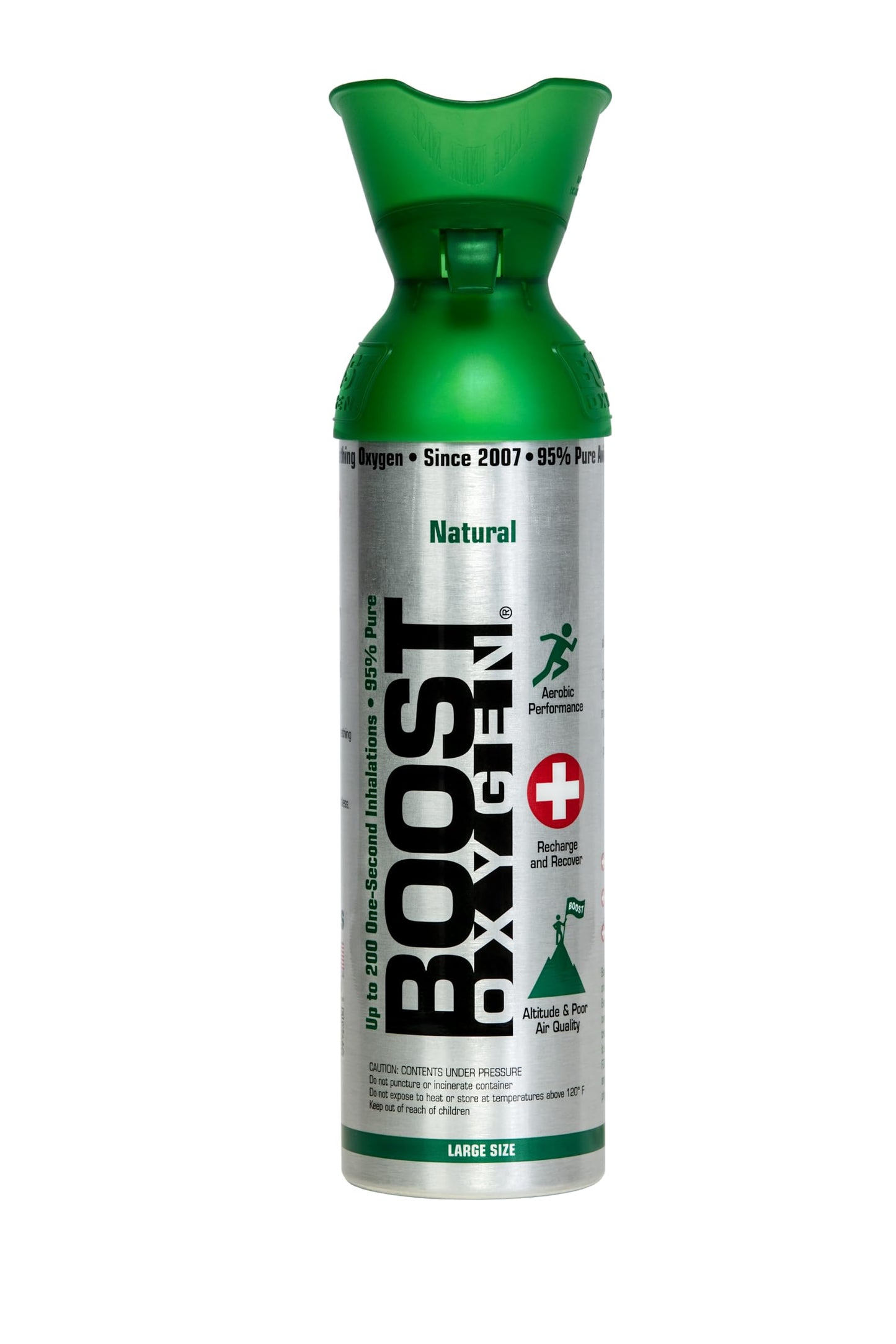 Boost Oxygen Supplemental Oxygen to Go | All-Natural Respiratory Support for Health, Wellness