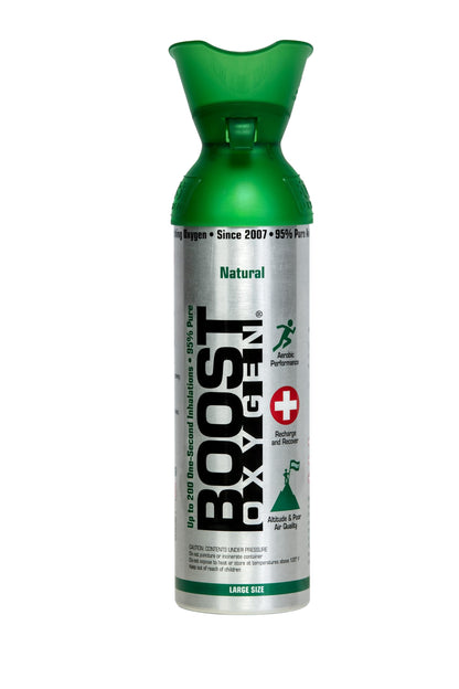 Boost Oxygen Supplemental Oxygen to Go | All-Natural Respiratory Support for Health, Wellness