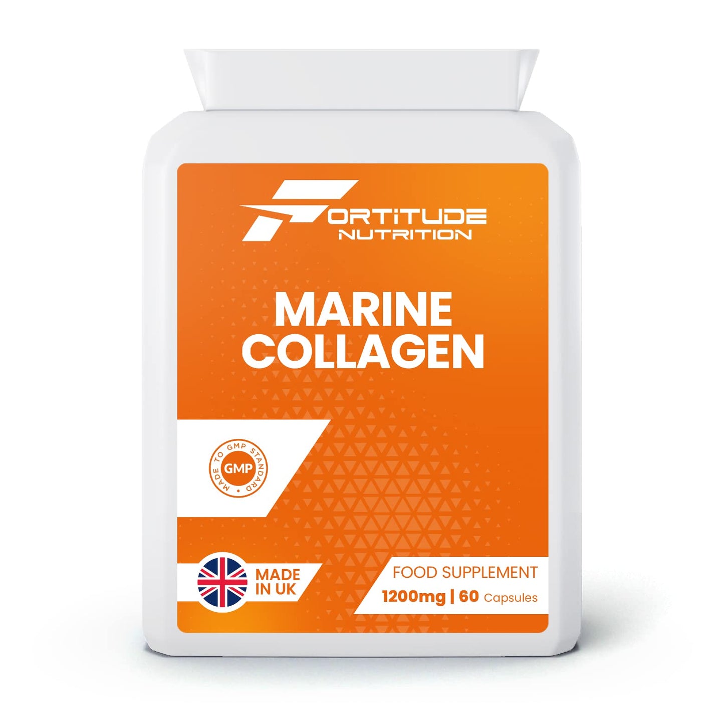 Marine Collagen Capsules | Hydrolyzed Marine Collagen with Vitamin C | High Strength Collagen