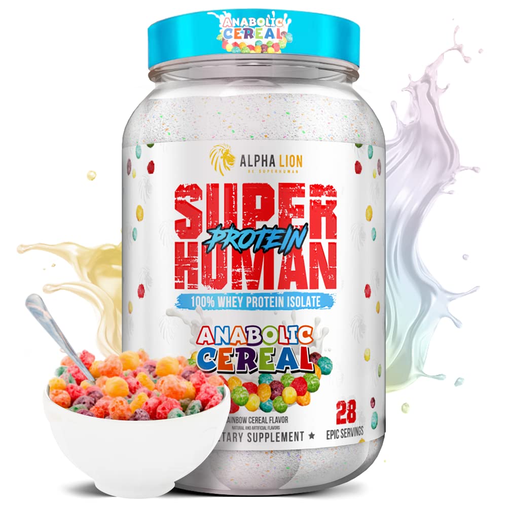 ALPHA LION Superhuman Whey Protein Powder, Great Tasting Pure Whey Protein Isolate