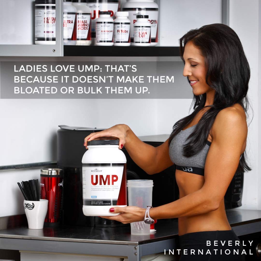 Beverly International UMP Protein Powder, Graham Cracker. Unique Whey-Casein Ratio