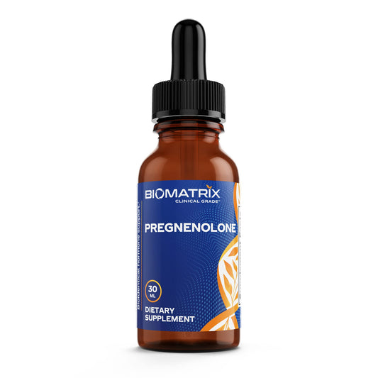 BioMatrix Pregnenolone 2.4 mg Per Dose, 1,200 mg Total (Equivalent to 3,000 mg of Oral 