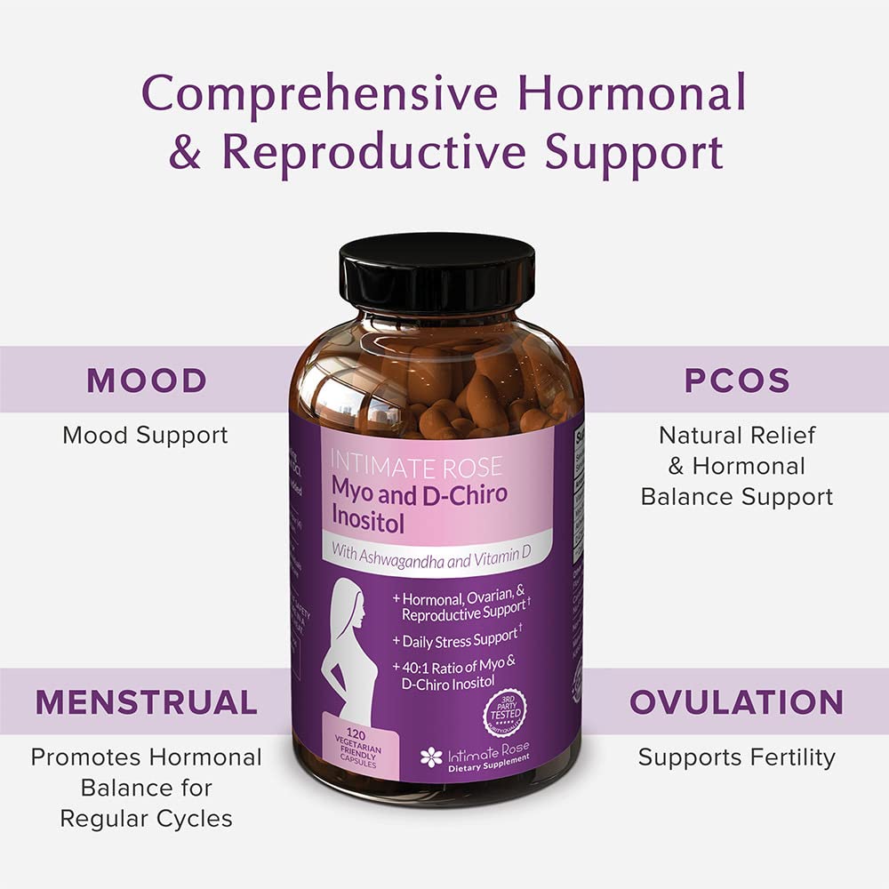 Save 10% on Myo-Inositol & D-Chiro Inositol 40:1 Blend & Vaginal Probiotics for Women