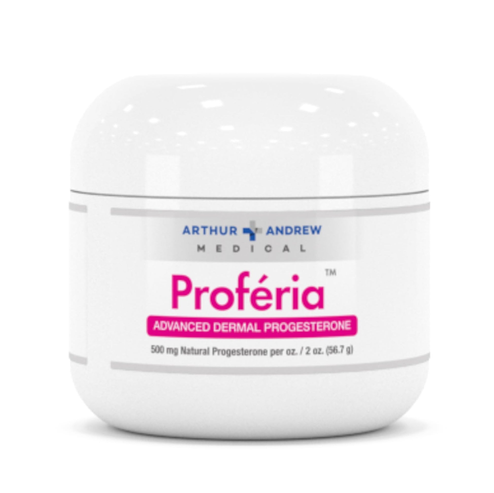 Arthur Andrew Medical, Proferia, Advanced Dermal Progesterone Cream, Hormone Support