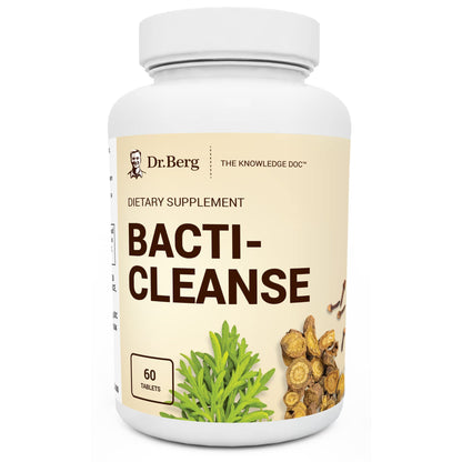 Dr. Berg's Bacti-Cleanse - 8in1 Immune Booster Supplements with Digestive